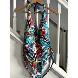 Lauren Ralph Lauren One‎ Piece Swimsuit Size 16